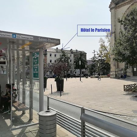Hotel Le Parisien رانس المظهر الخارجي الصورة